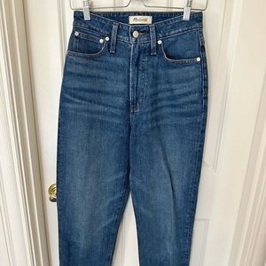 Madewell Tall Curvy Perfect Vintage Straight Jean in Mayfield Wash Size 26T